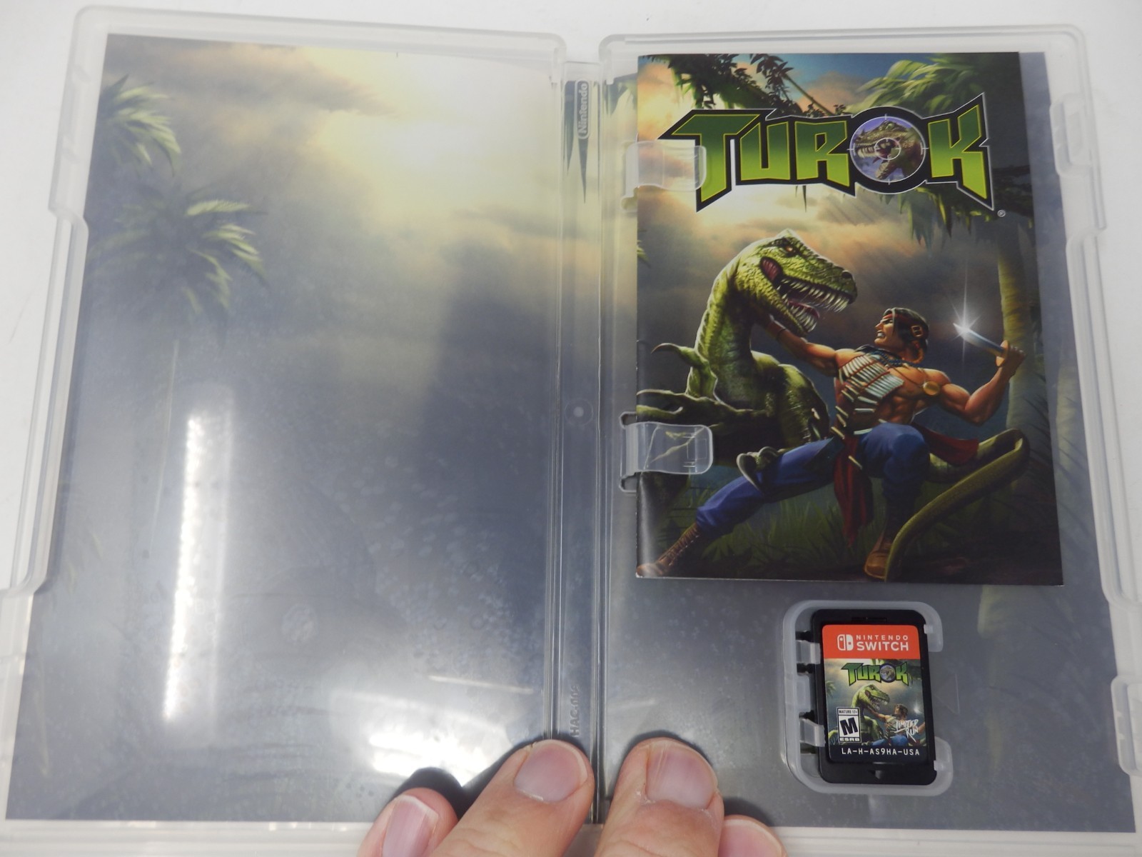 Turok Standard Edition Nintendo Switch Complete Working Limited Run Games