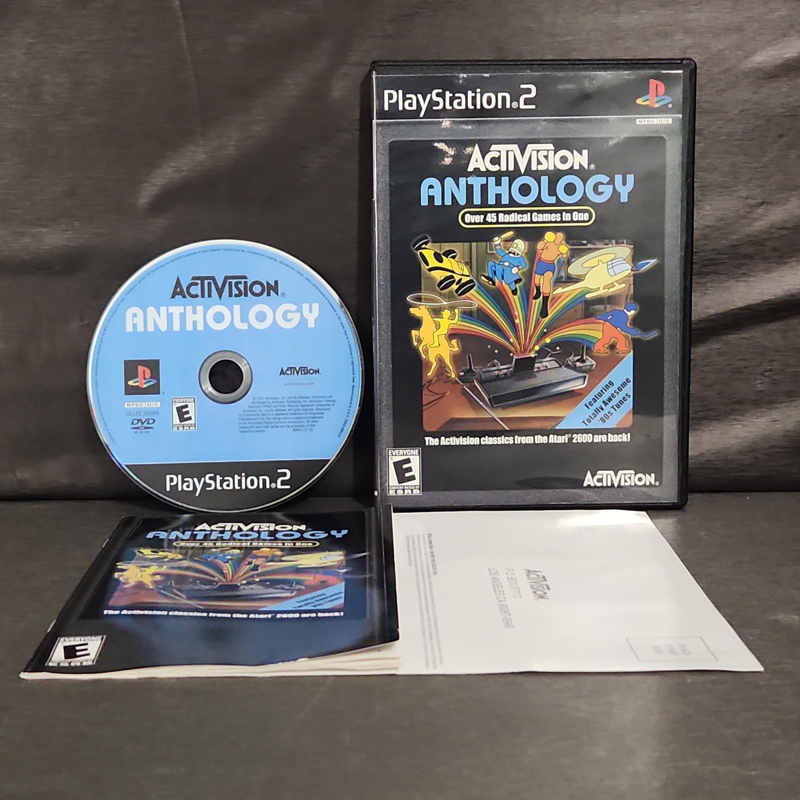 Activision Anthology Sony PlayStation 2 PS2 Game CIB E Activision 2002