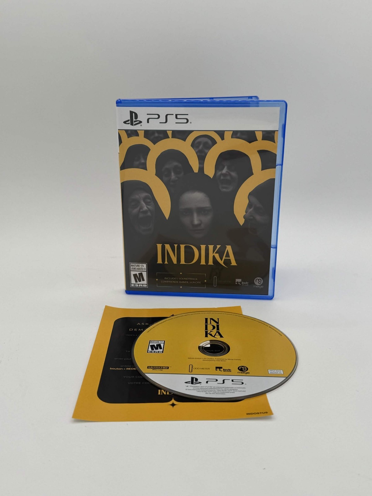 INDIKA PS5 (Sony PlayStation 5, 2024) T- CIB