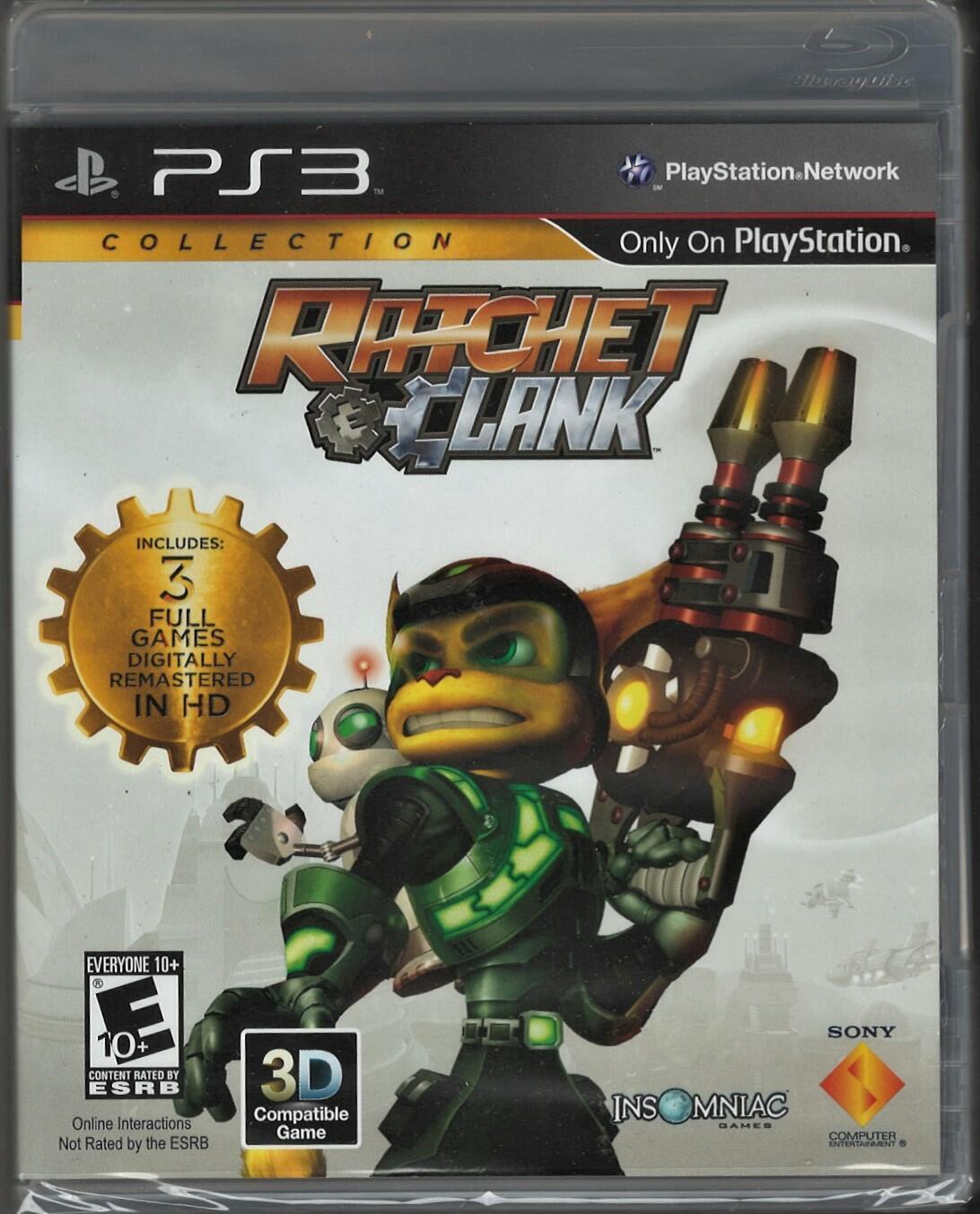 Ratchet & Clank Collection PS3 (Brand New Factory Sealed US Version) Playstation