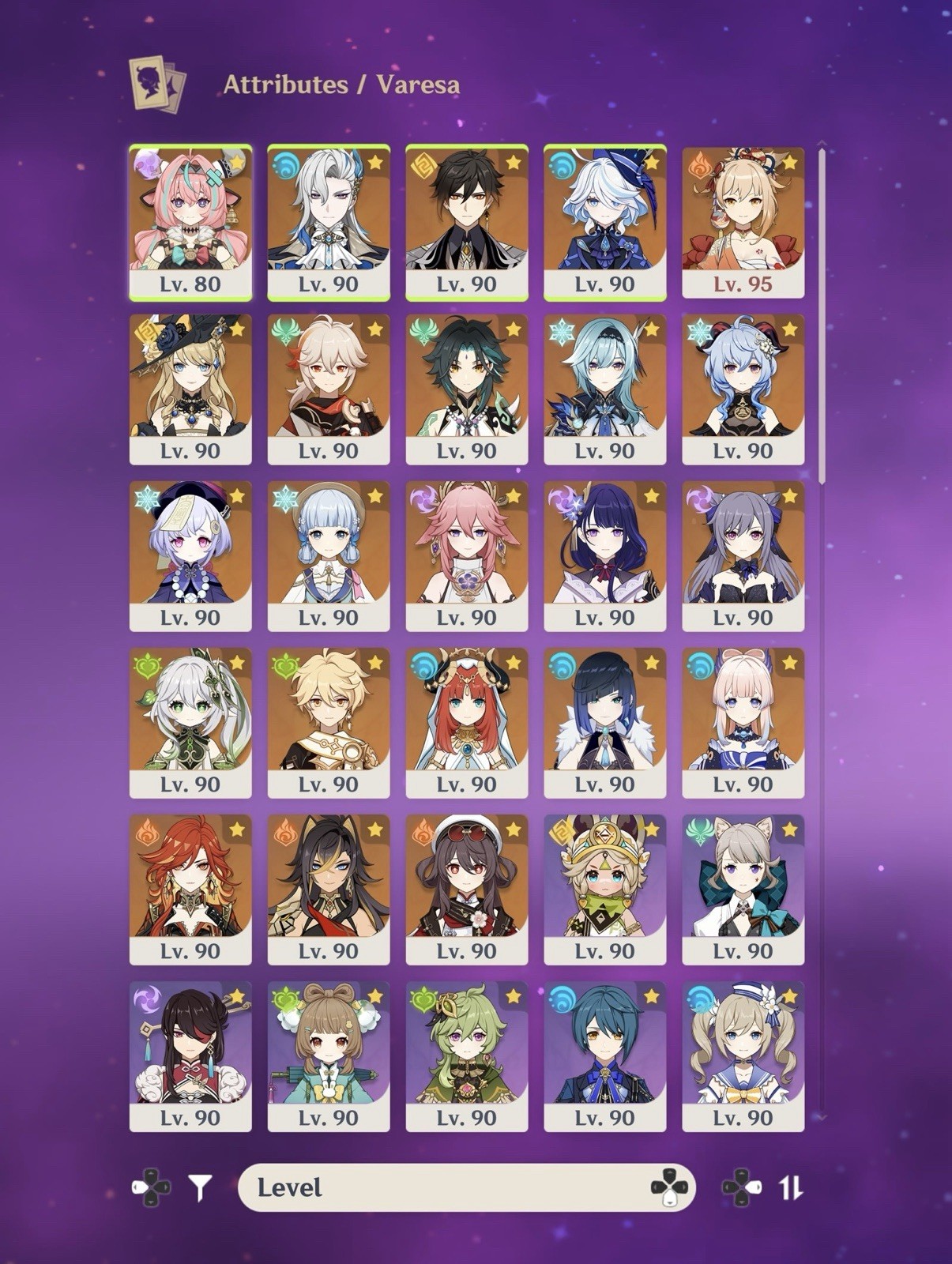 Genshin Impact Account | AR60 | NA | 38 – 5 star Characters