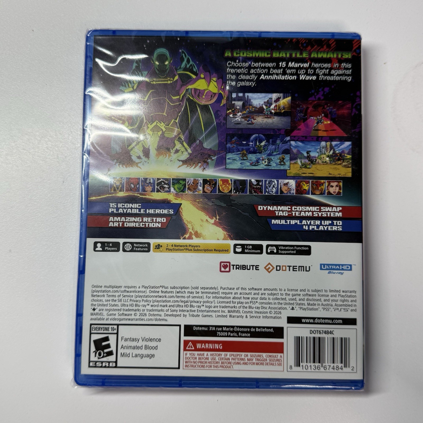 Marvel Cosmic Invasion PS5 Multiplayer Beat ‘Em Up Action & Adventure 2026