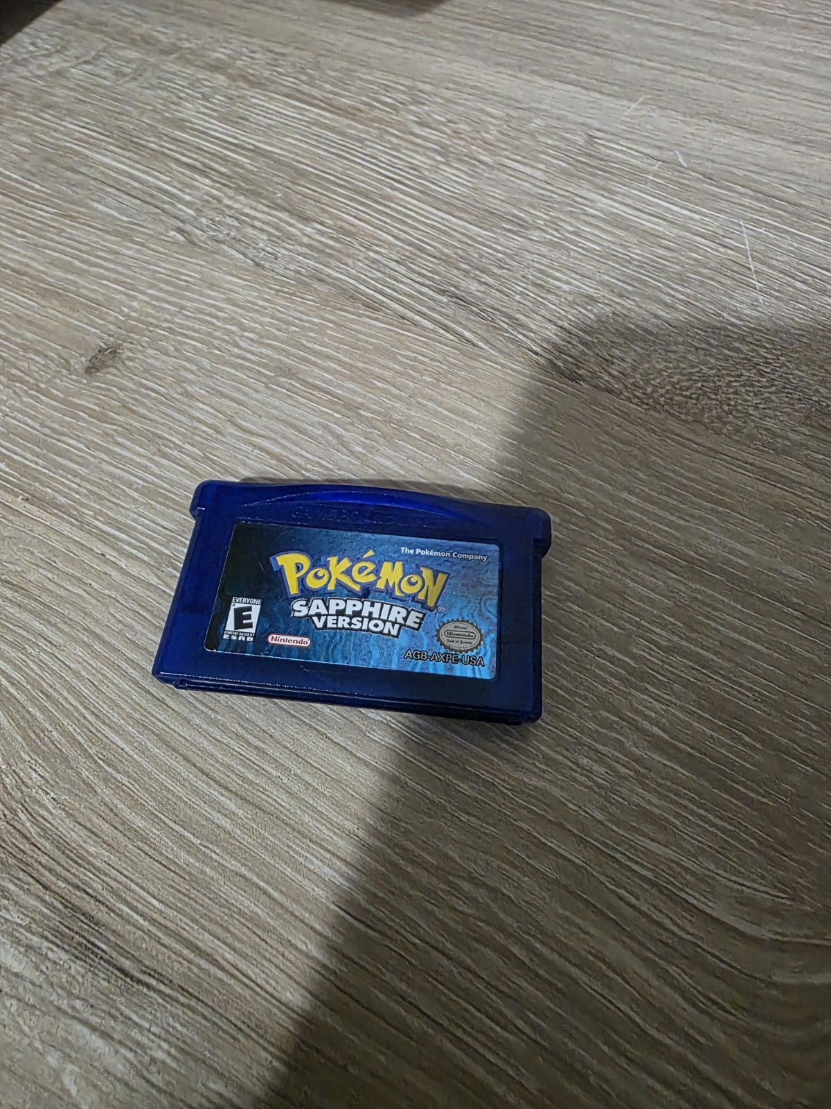 Pokemon Sapphire Version GBA [Authentic – New Battery] Gameboy Advance Cartridge