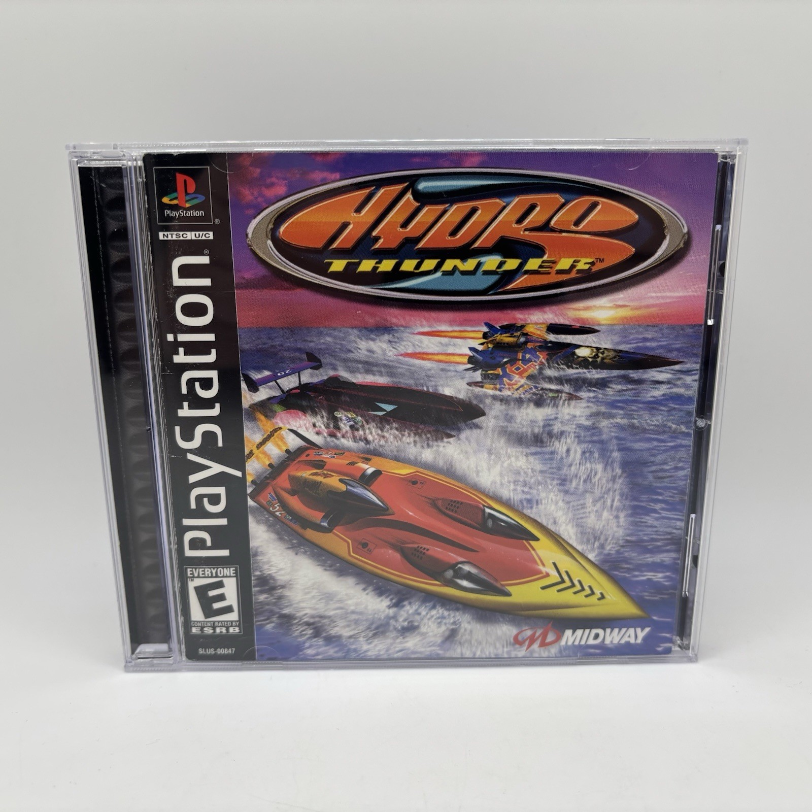 HYDRO THUNDER Complete 1999 Sony PlayStation 1 PS1 – Scratched Disc – TESTED