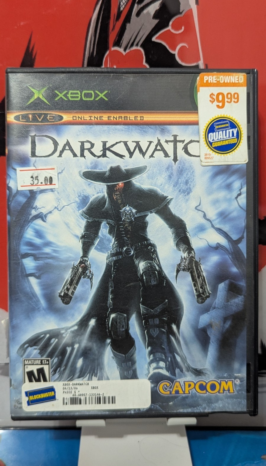 Capcom Darkwatch Microsoft Xbox Disc & Case NTSC-U/C M Shooter Online Play
