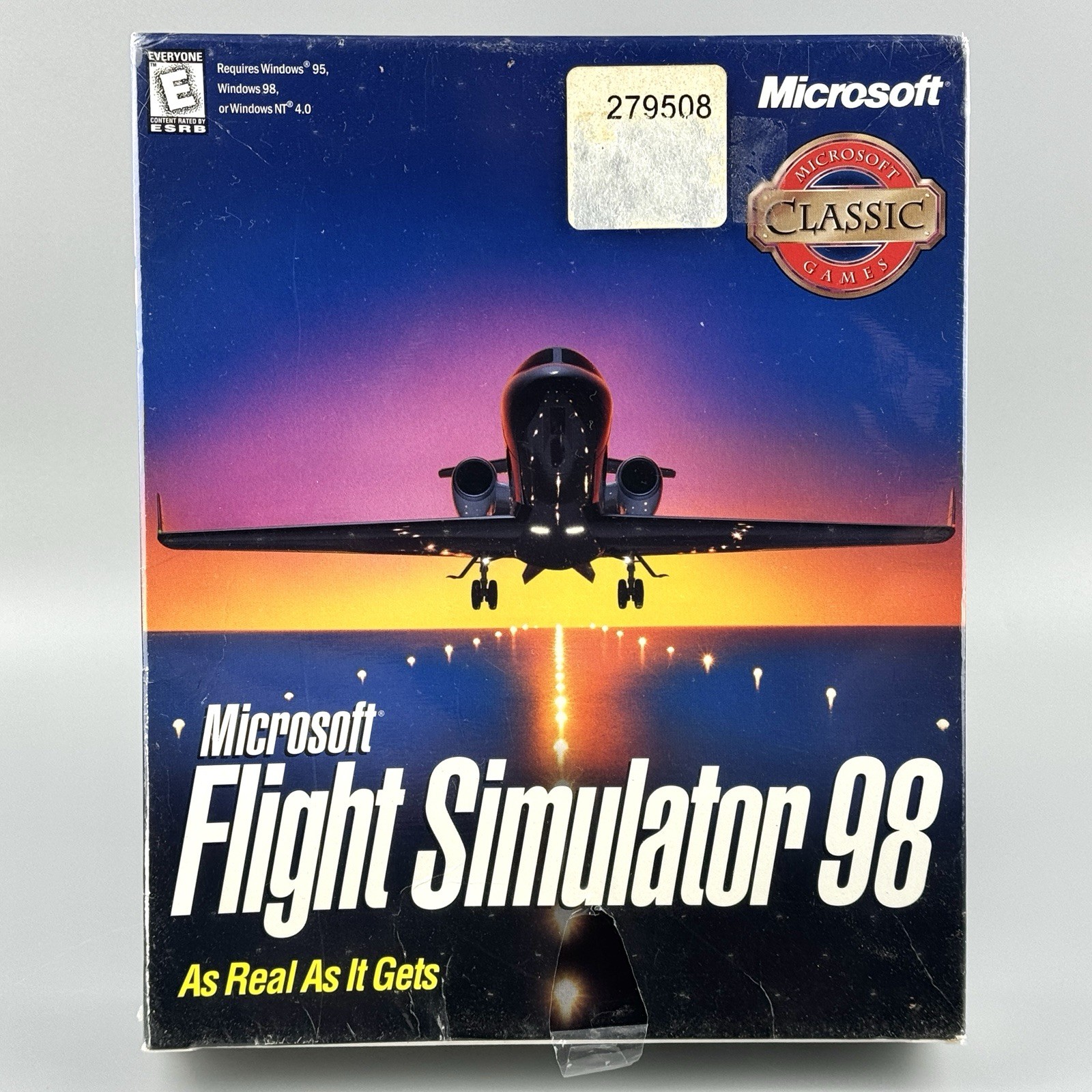 Microsoft Flight Simulator 98 (PC CD-ROM, BIG BOX 1998) Brand New Factory Sealed