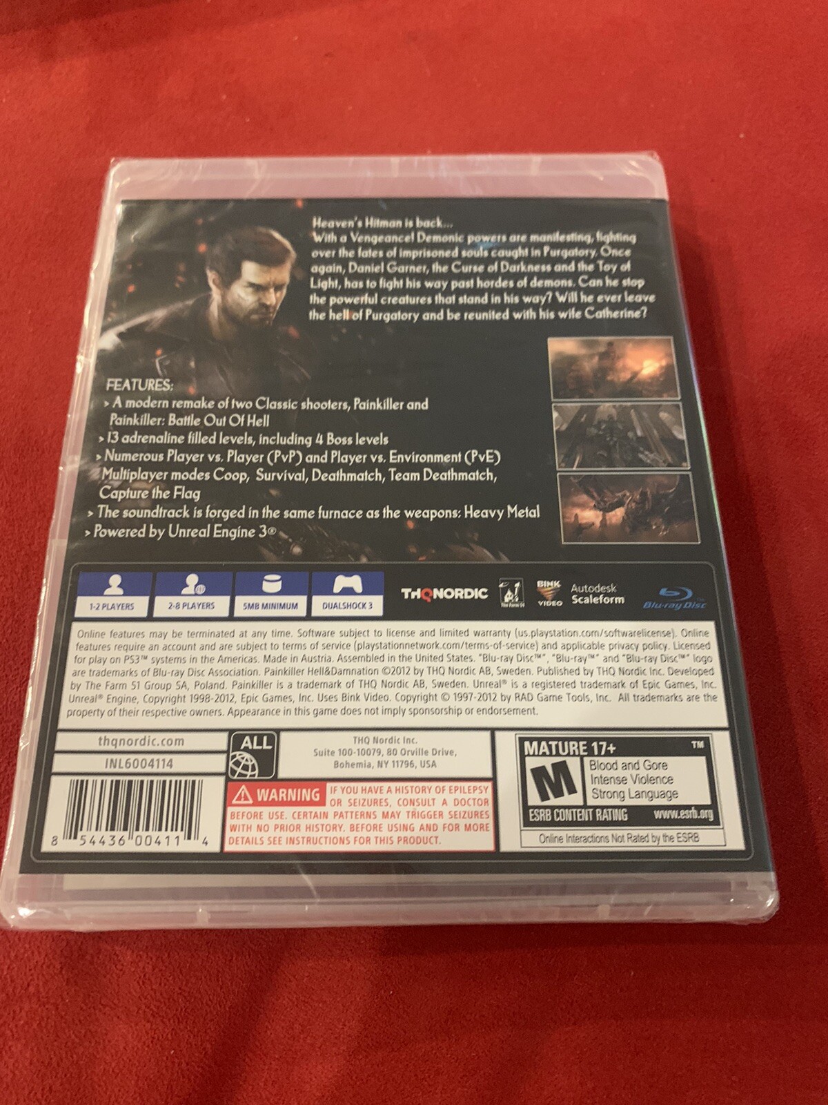 Painkiller Hell & Damnation (Sony, Playstation 3) (BRAND NEW) (SEALED)