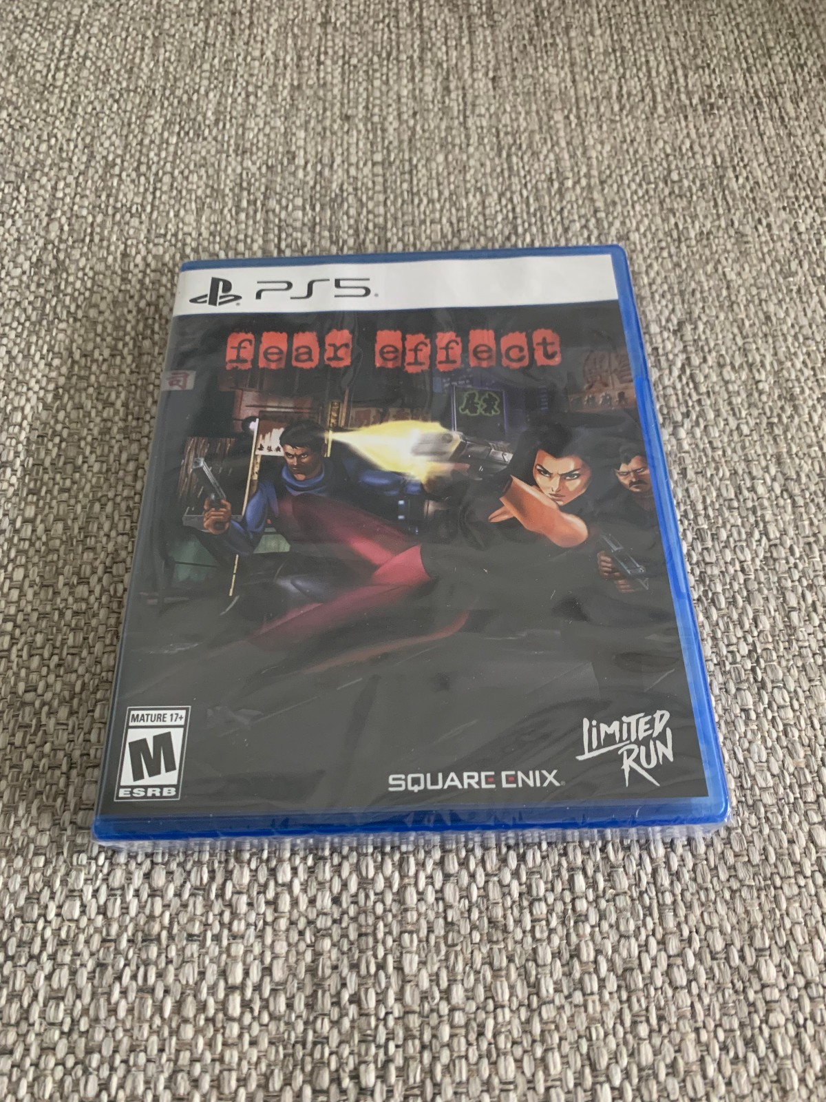 Fear Effect PS5 Limited Run #150 10th Anniversary Cover PlayStation 5 New