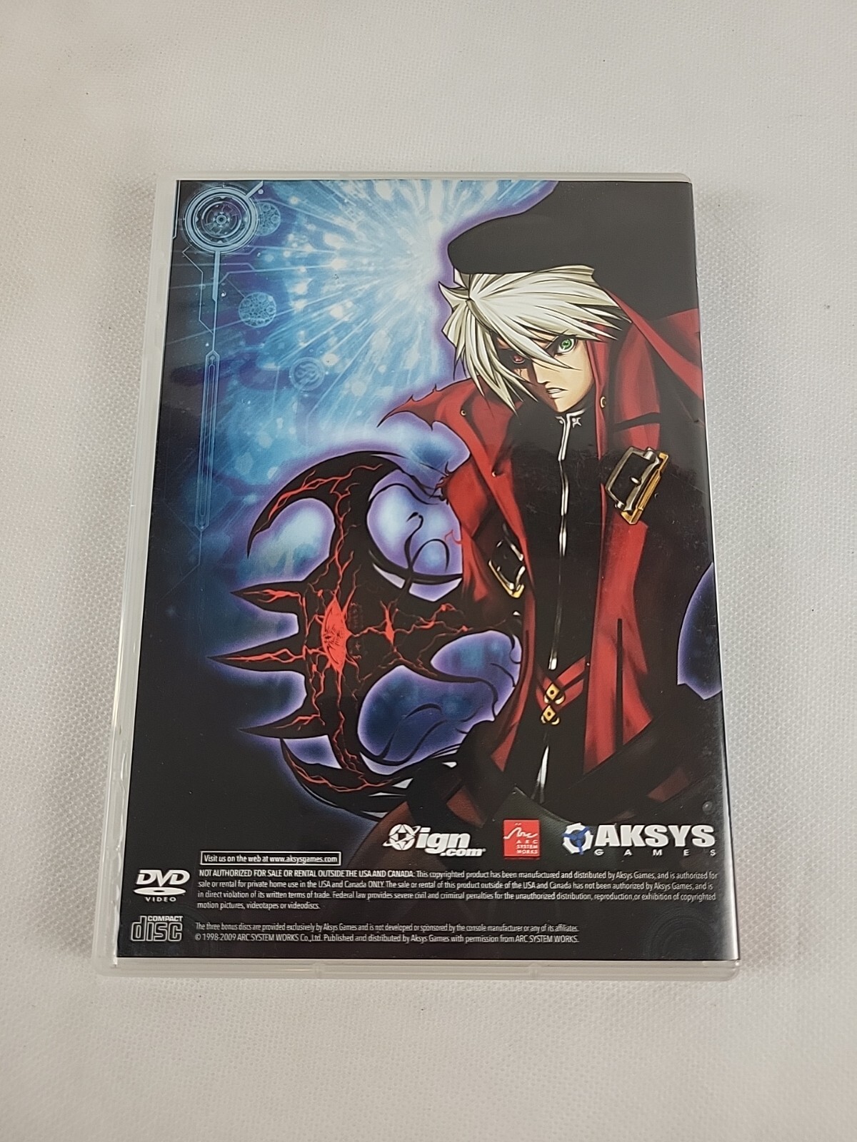 BlazBlue: Calamity Trigger Bonus Discs Arc System Works Aksys 3 Discs 2 CD 1 DVD