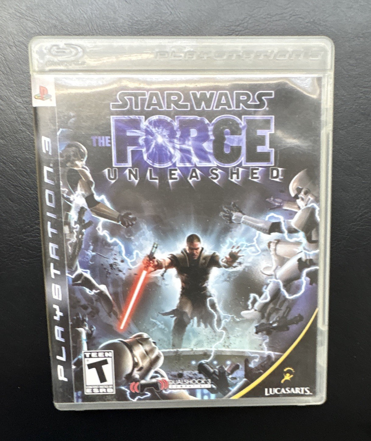 Star Wars: The Force Unleashed PS3 Manual Included LucasArts T NTSC-U/C