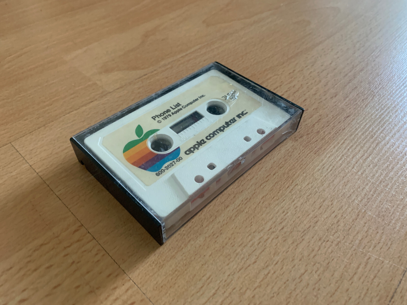 Vintage 1979 Apple Computer Inc. Cassette Tapes Phone List & Brian’s Theme Rare