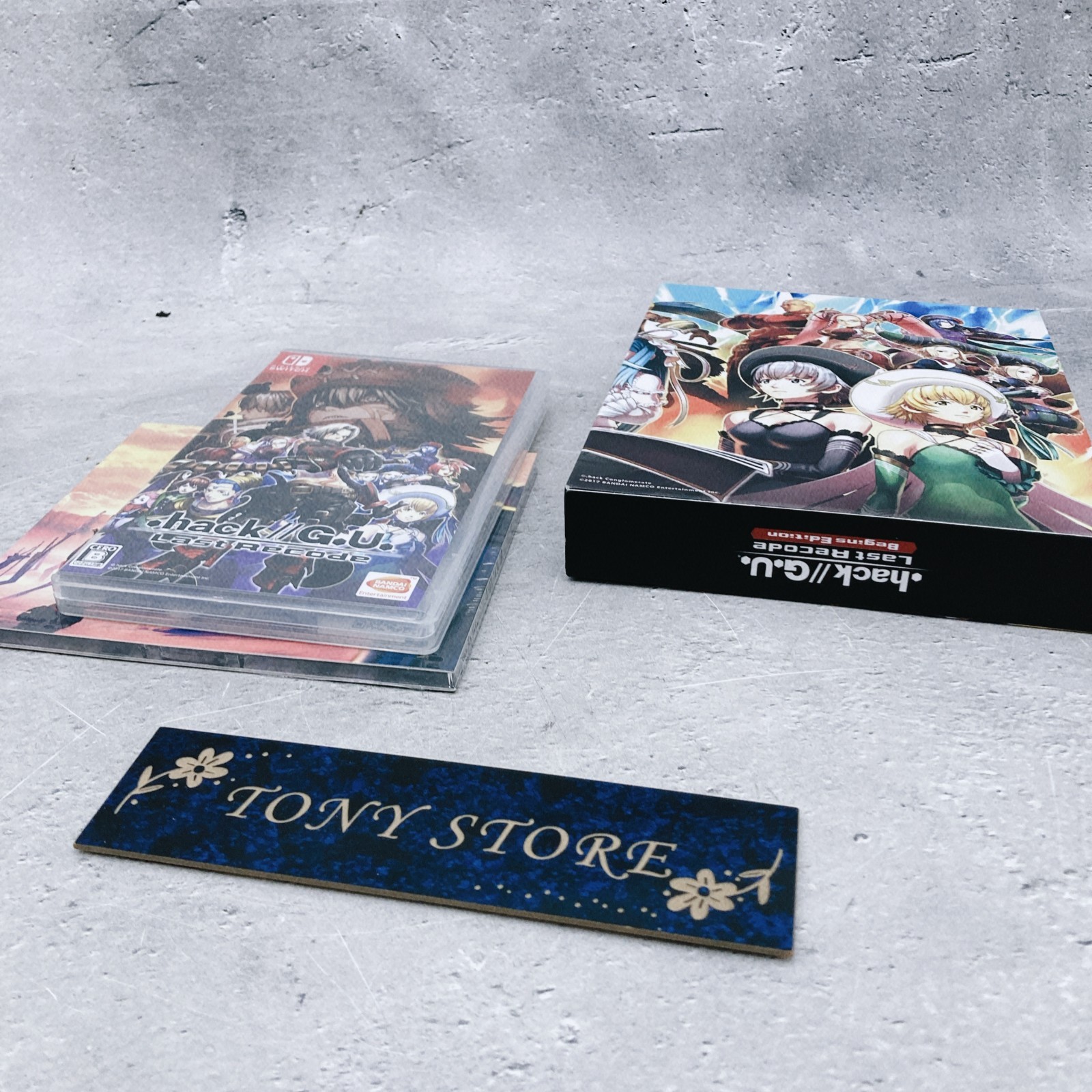 Nintendo Switch Bandai Namco .Hack G.U. Last Begins Edition Japan Action Recode