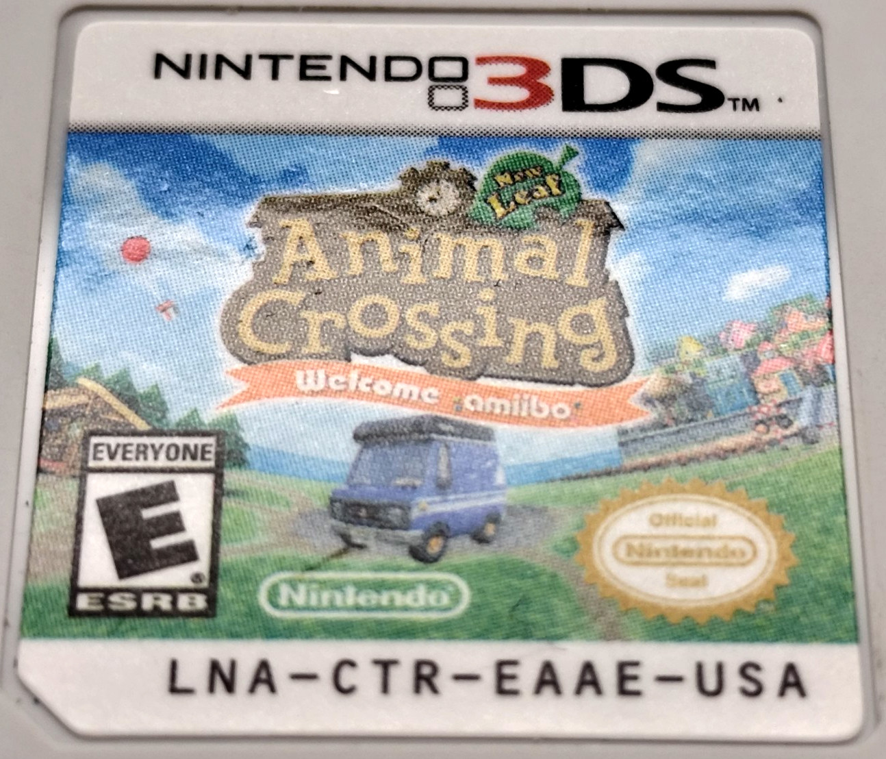 Animal Crossing New Leaf Welcome Amiibo (Nintendo 3DS, 2016) *Cart Only* Tested!