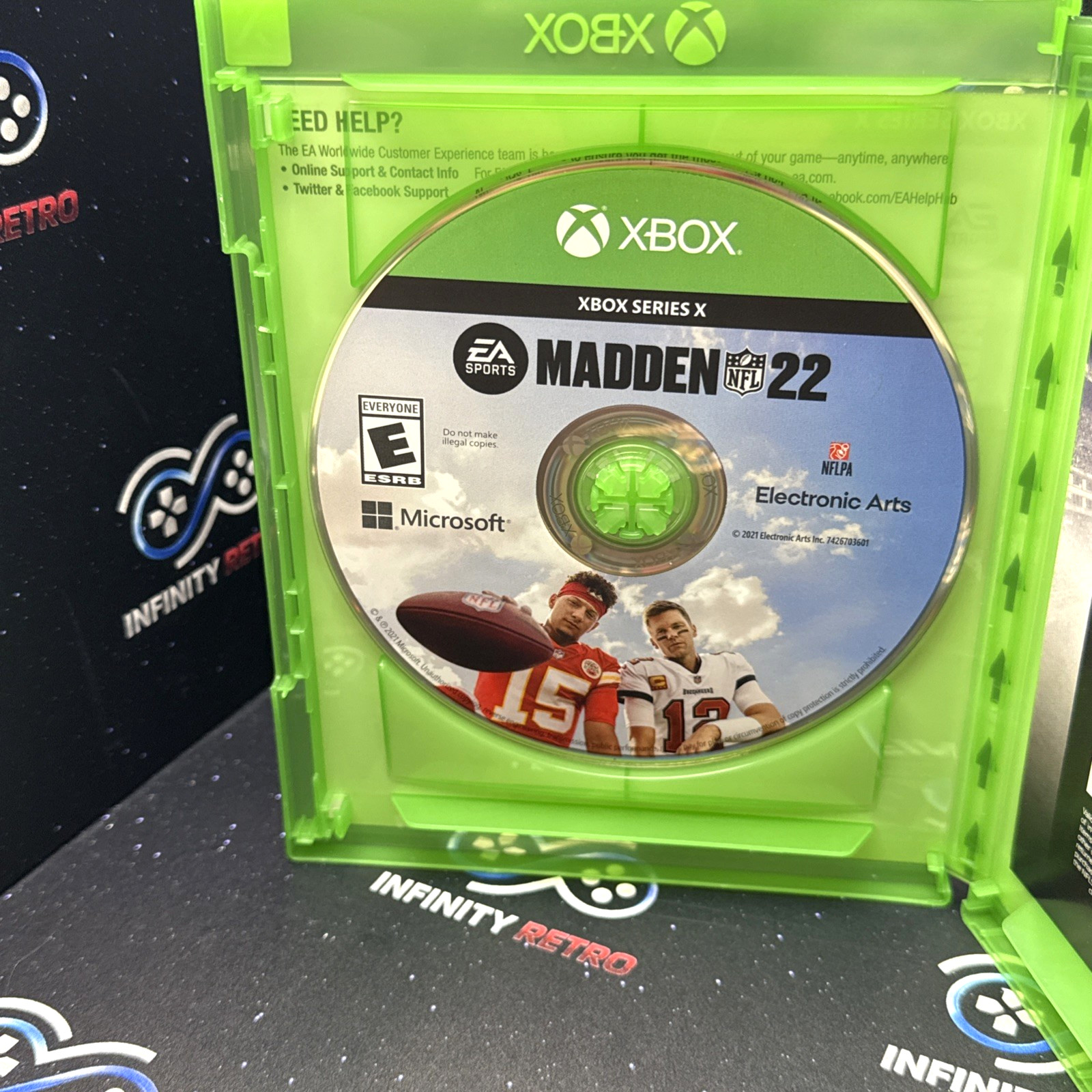 Madden NFL 22 Microsoft Xbox Series X CIB Refurbished & Tested Free Shipping