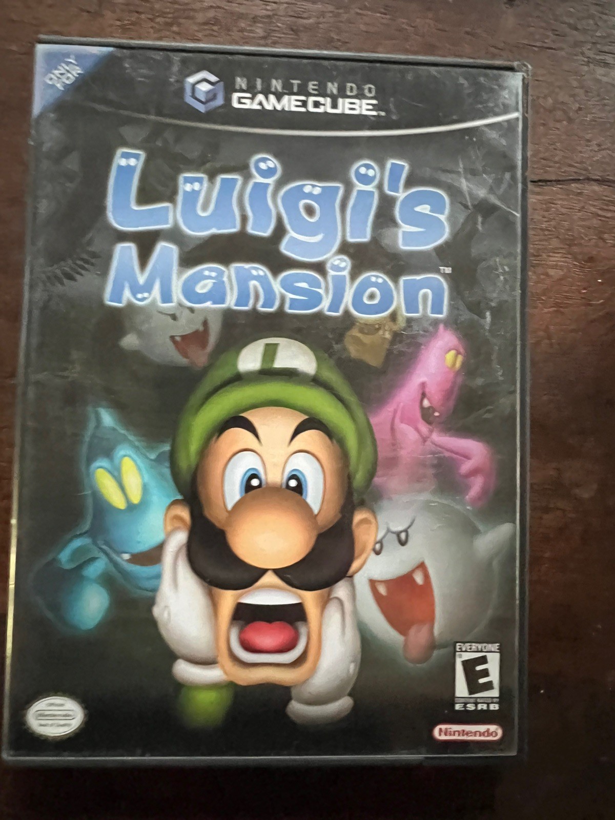 Luigi’s Mansion – GCN Nintendo Gamecube – Black Label CiB Tested