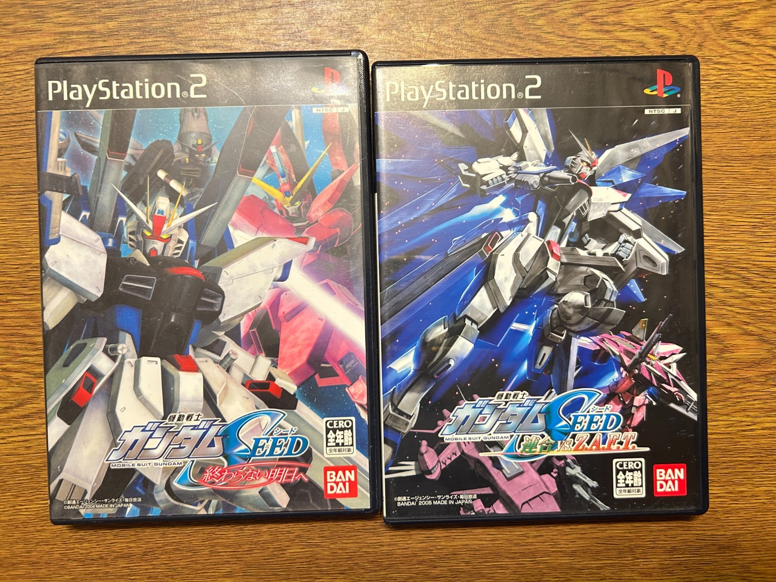 Mobile Suit Gundam SEED PS2 Japanese Ver NTSC-J Bandai CIB Tested
