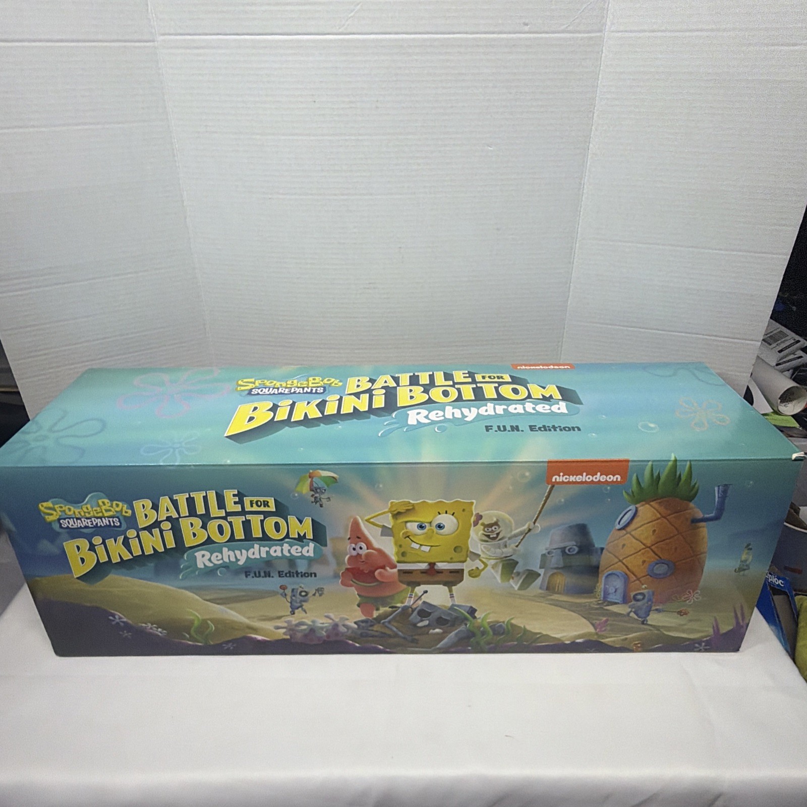 Spongebob Squarepants: Battle for Bikini Bottom – F.U.N Edition Switch Open Box