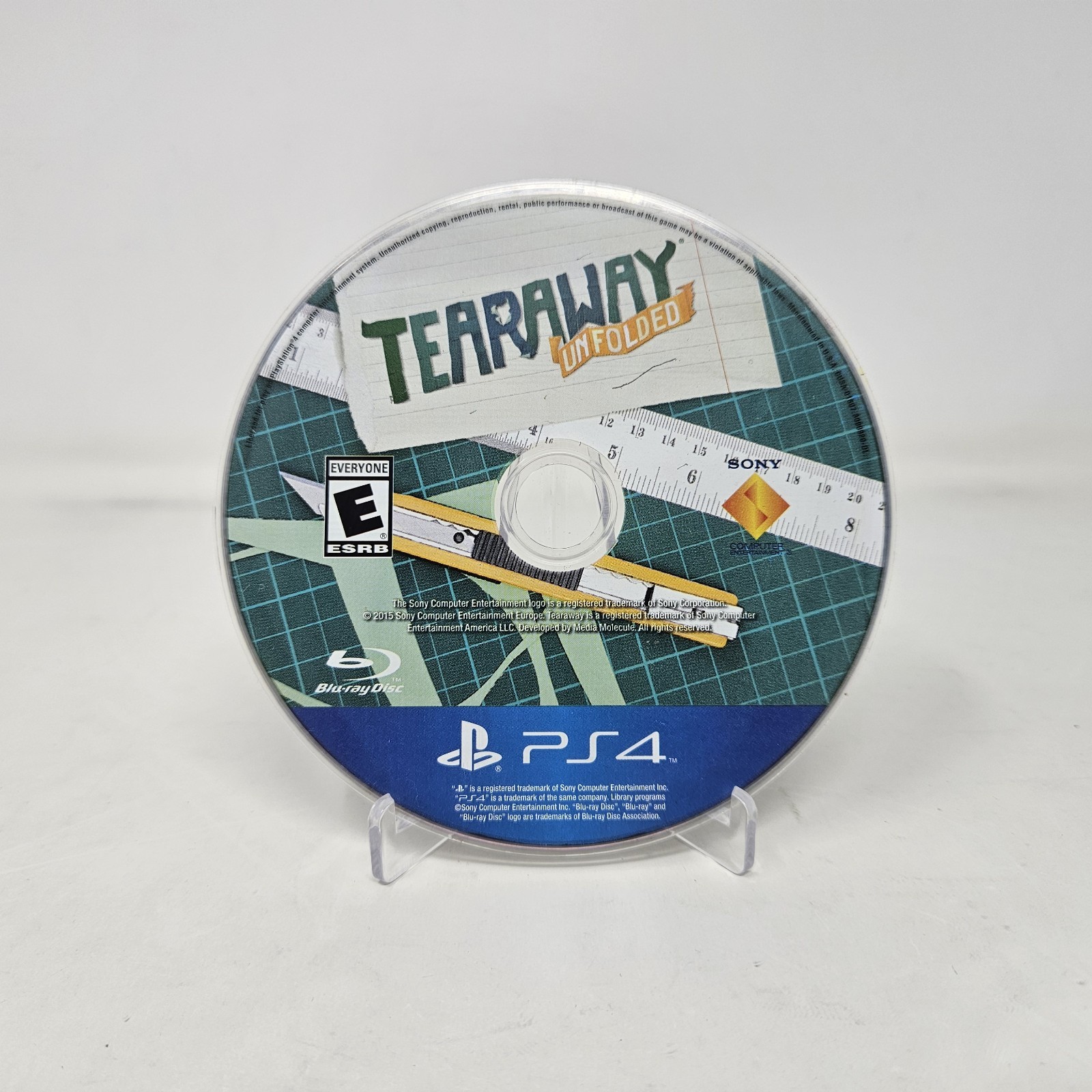 Tearaway Unfolded (Sony PlayStation 4, PS4) / Disc Only / TESTED & WORKING