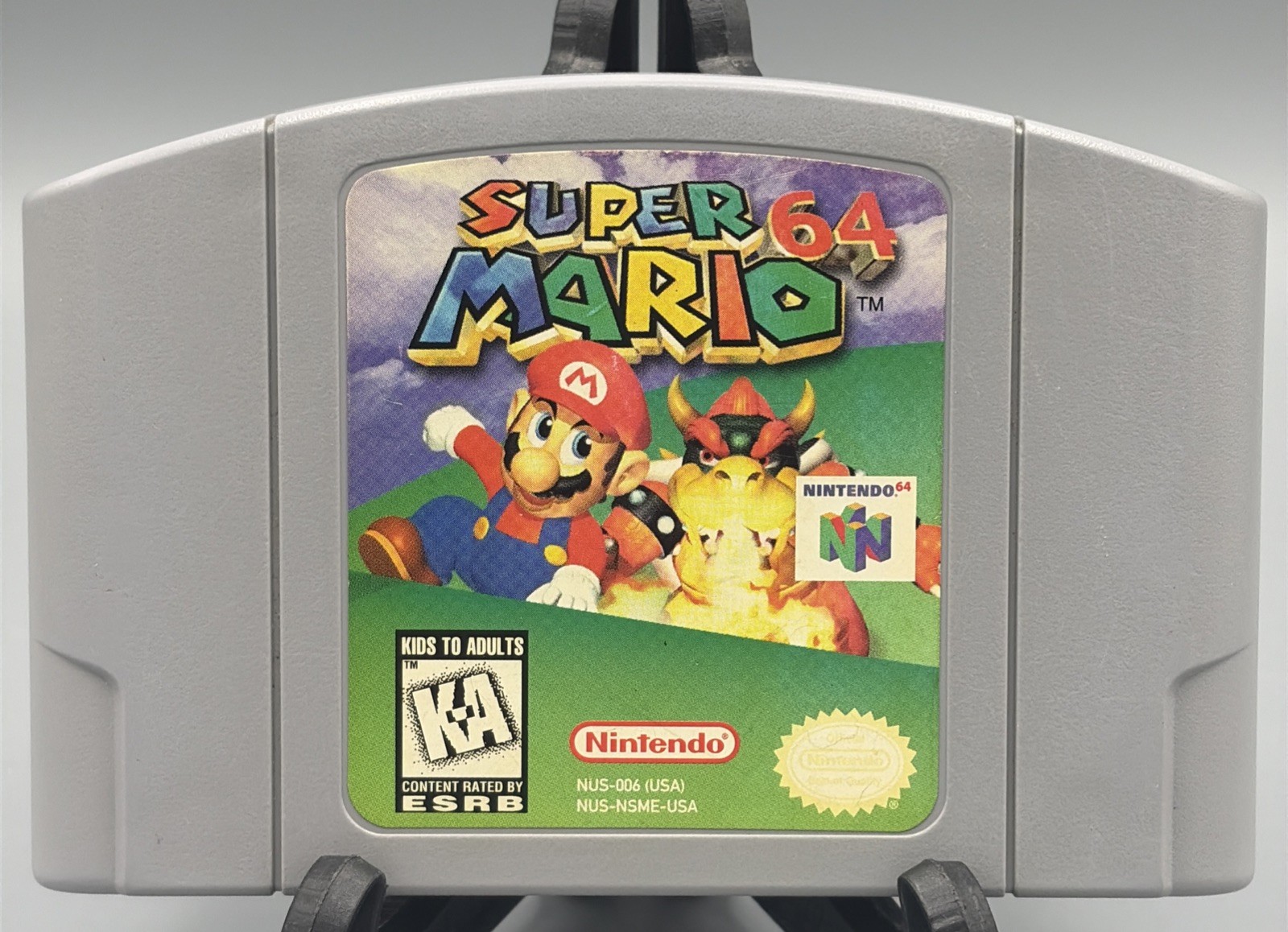 Super Mario 64 Nintendo N64 1997 Authentic💯 Tested✅ Rare⭐️ 1st Print “00”