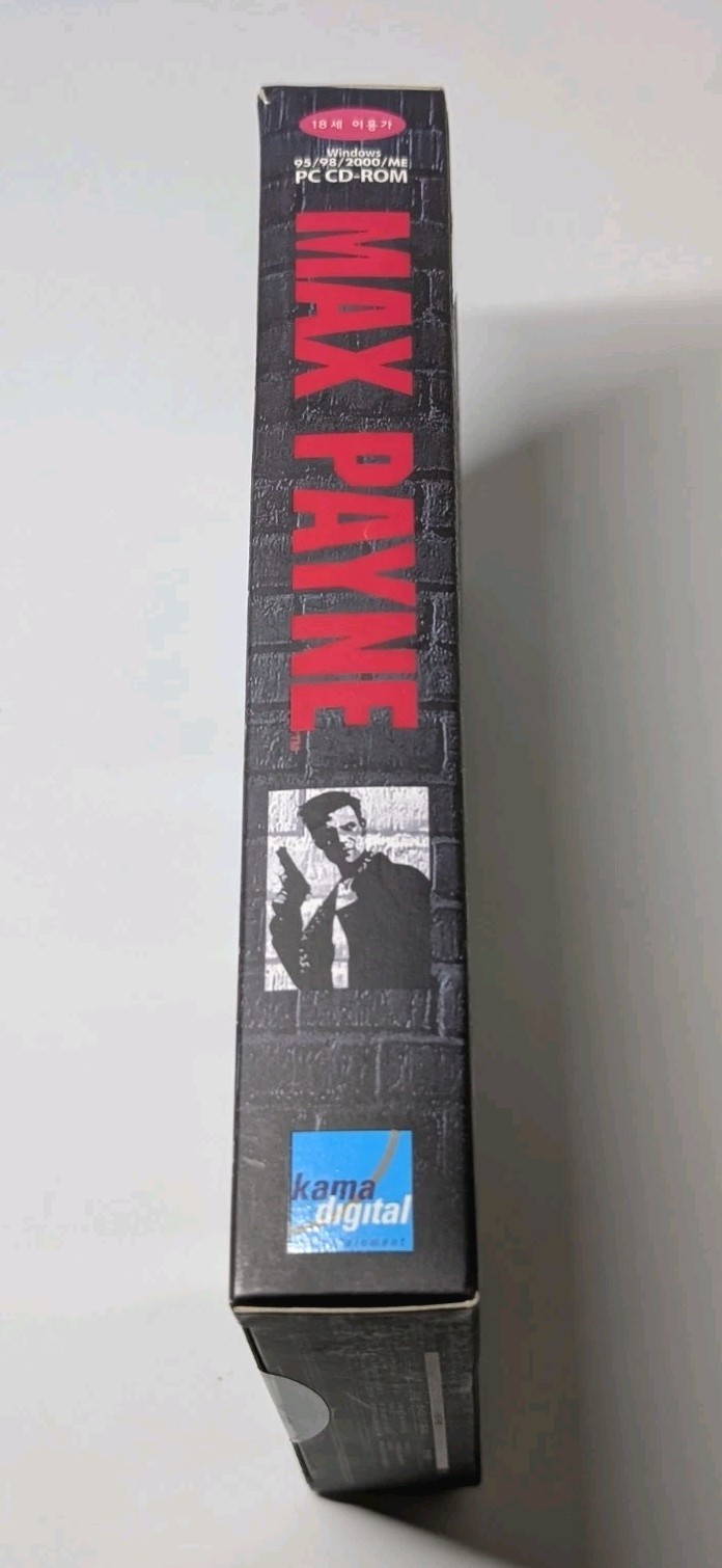 Max Payne (2001) PC Small Box Korean