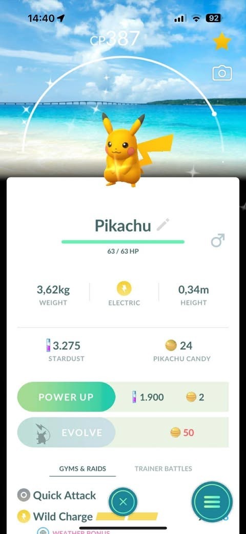 Pokémon✿Go✿Shiny Pikachu ✿✿Japan Background✿✿Trade 20k stardust✿✿PTC✿✿