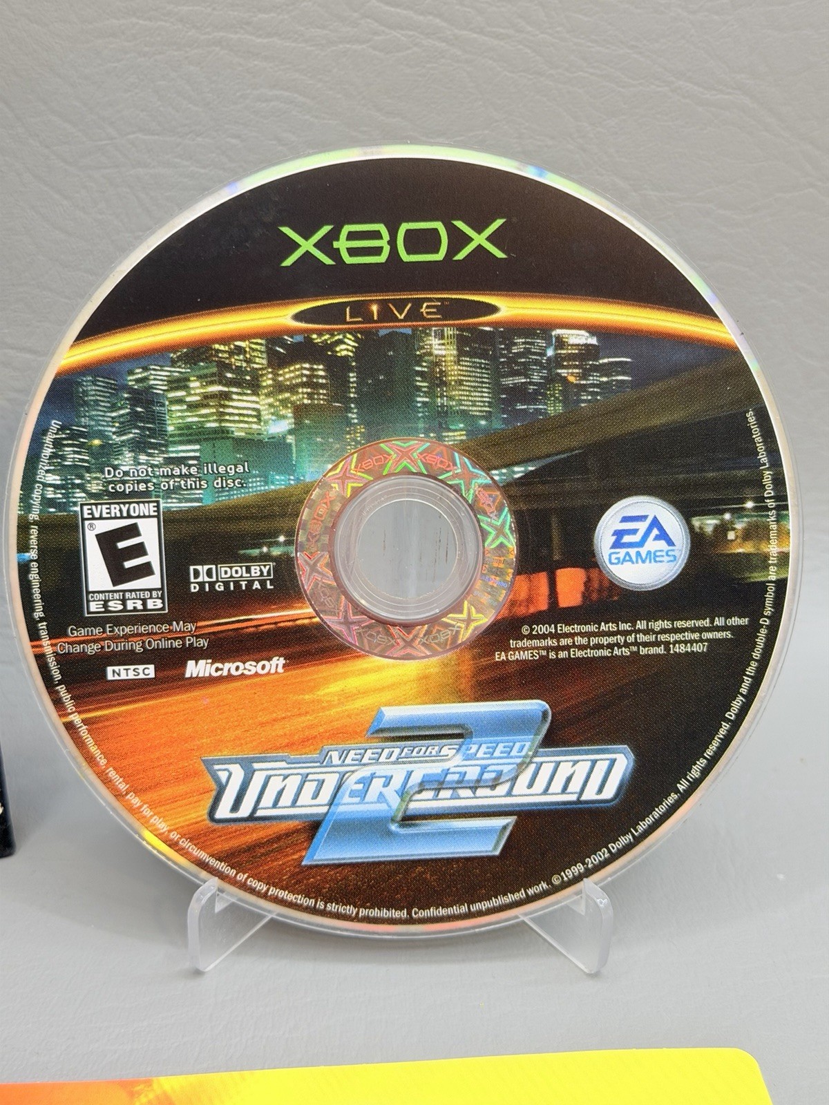 Need for Speed: Underground 2 – Original Xbox – CIB – Near Mint Condition