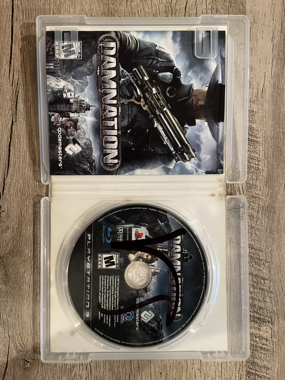 Damnation; CIB (Sony PlayStation 3, 2009)