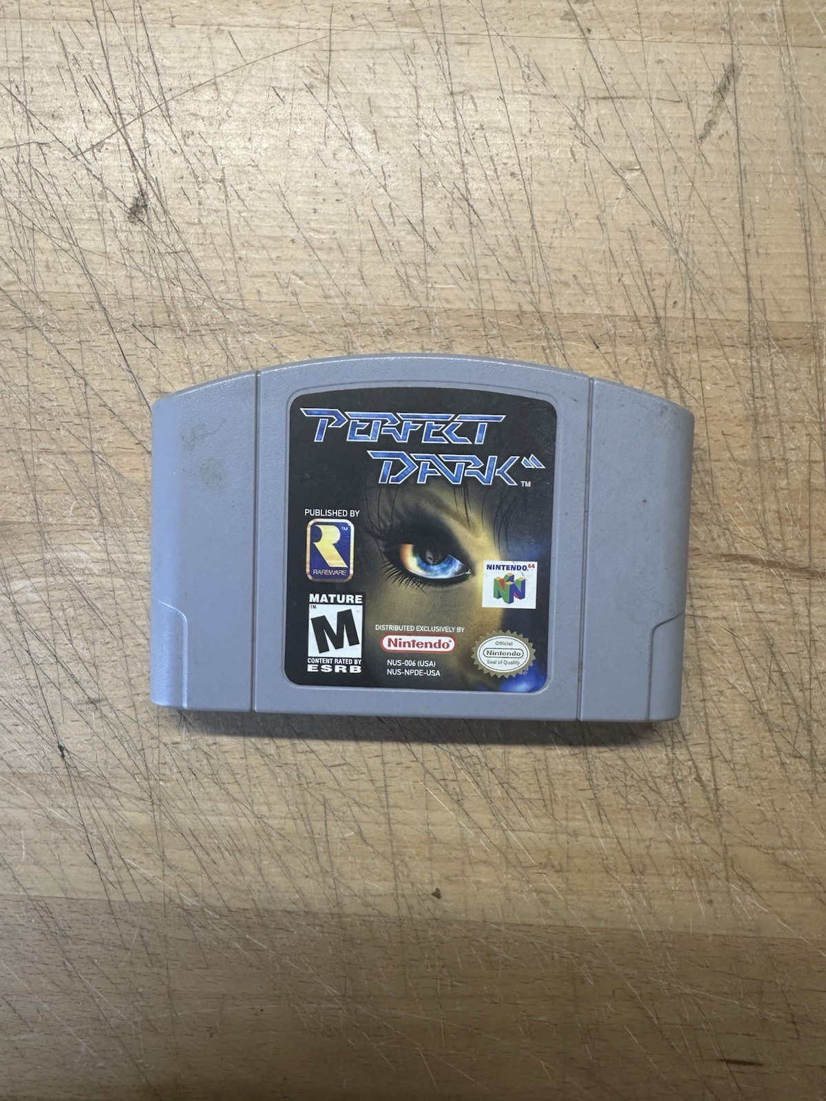 Perfect Dark (Nintendo 64 N64, 2000) *TESTED* Cartridge Game Only