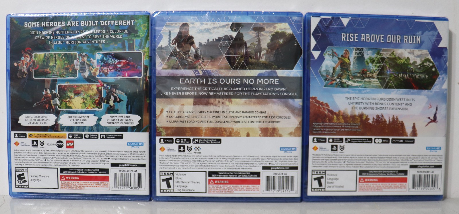 Horizon Lego Adventures, Zero Dawn Remastered & Forbidden West Complete (PS5)