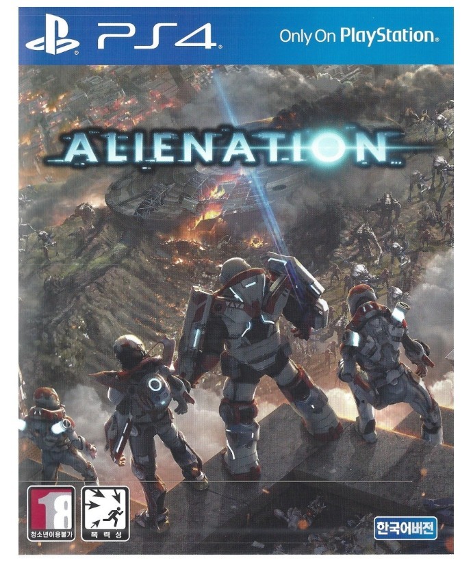 Alienation PS4 PlayStation 4 Korean Edition English Voice Region Free Very Good
