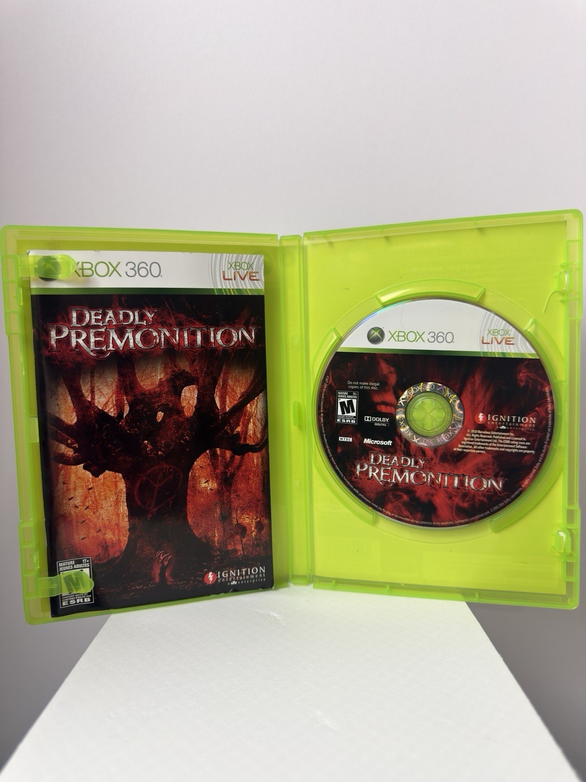 CIB Deadly Premonition Microsoft Xbox 360 2010 Horror