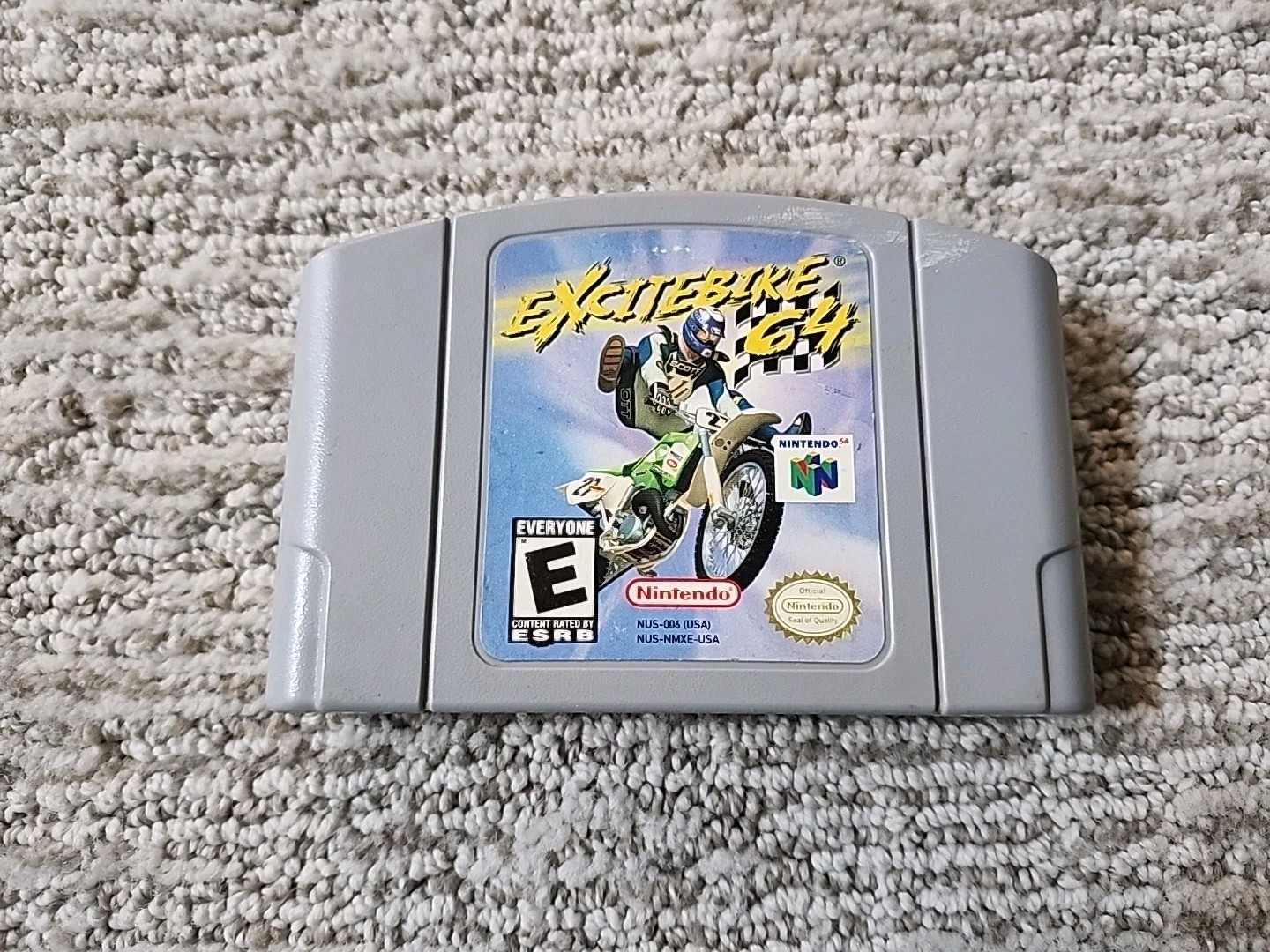 Excitebike 64 Nintendo 64 (N64) Authentic Cartridge Tested & Working Ships TODAY