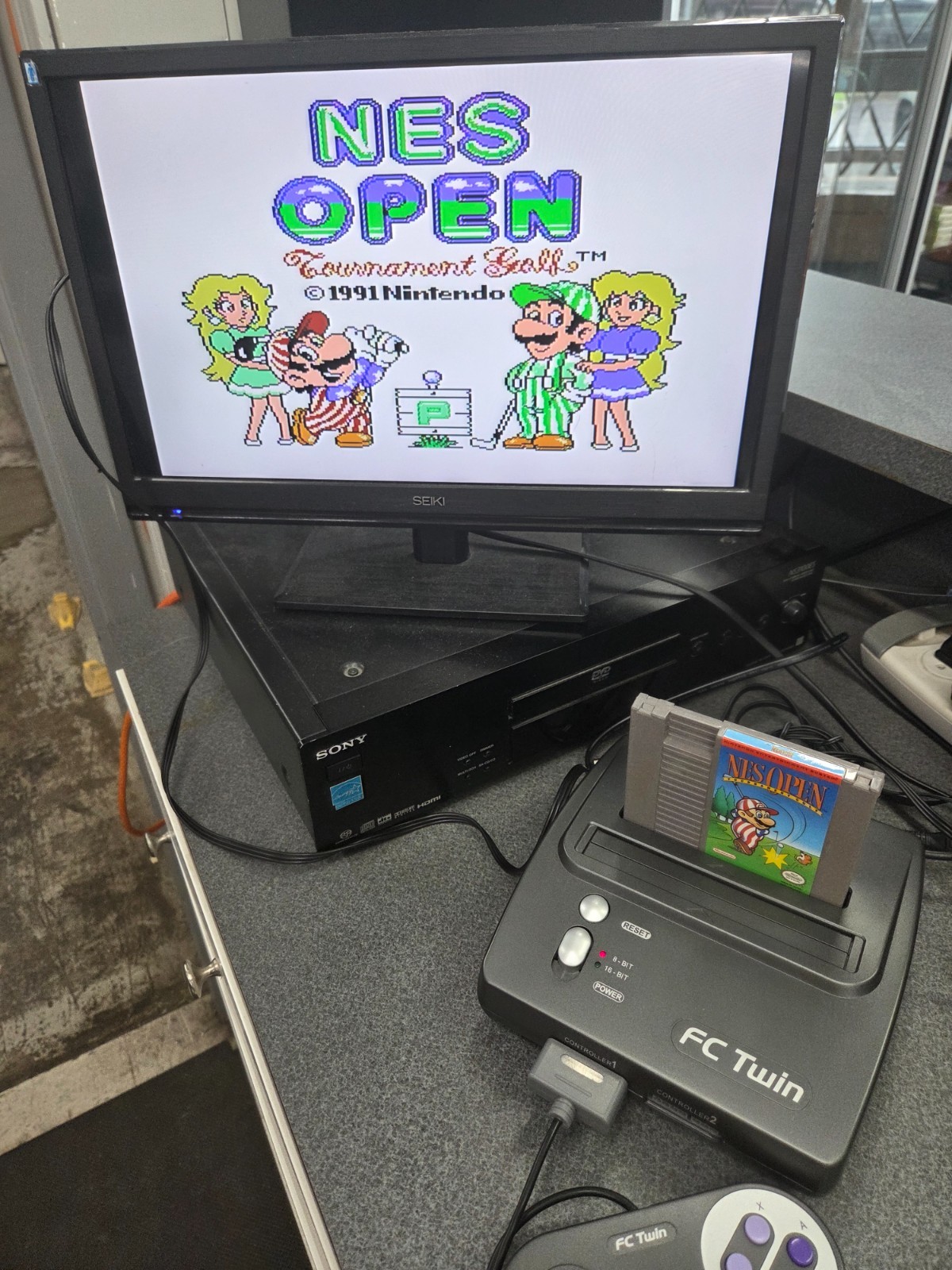CIB NES Open Tournament Golf (Nintendo Entertainment System, NES, 1991) – Tested