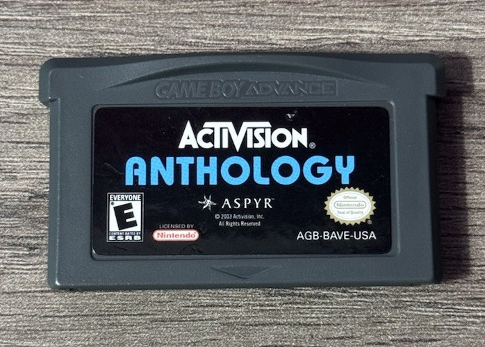 Activision Anthology for Nintendo Game Boy Advance GBA – Tested & Working