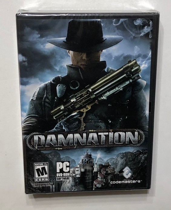 DAMNATION PC DVD-ROM GAME CODEMASTERS 2007 SEALED NEW