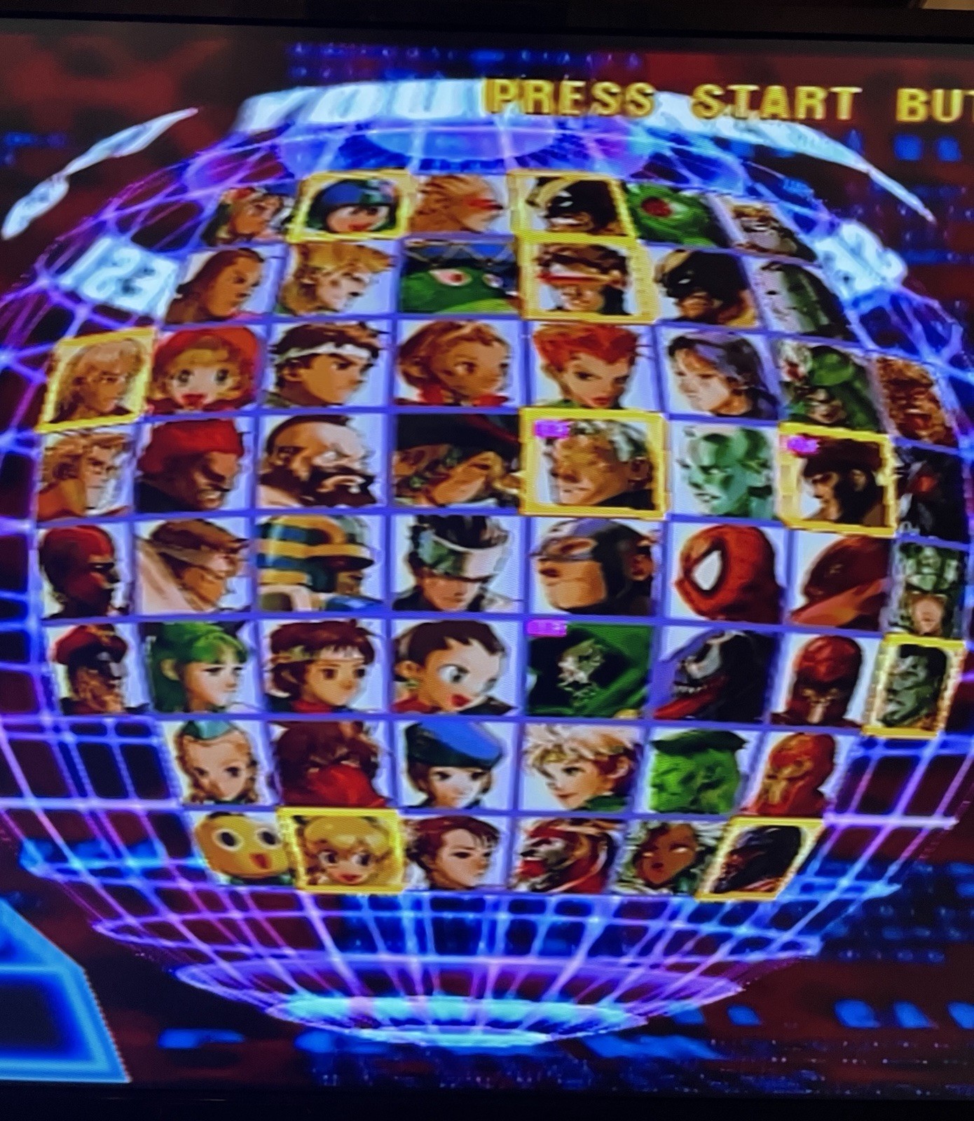 Marvel vs Capcom 2 PS2 w/ Case, Manual & Memory Card With All Character Unlocked