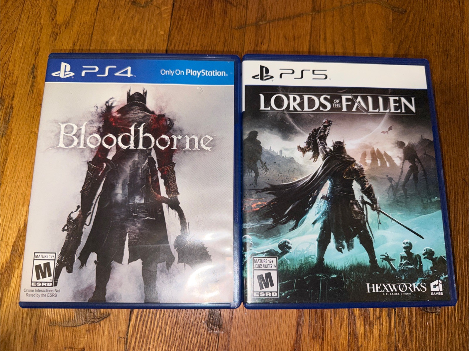 Bloodborne + Lords Of The Fallen – Sony PlayStation 4/5 Tested And Working.
