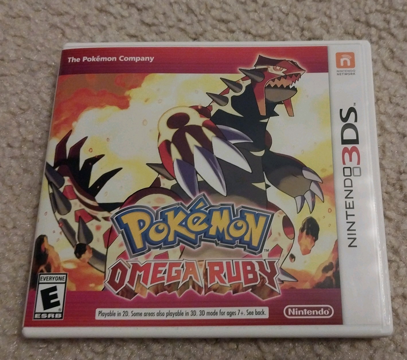 Pokemon Omega Ruby (Nintendo 3DS) Complete in Box (CIB) – Tested & Working