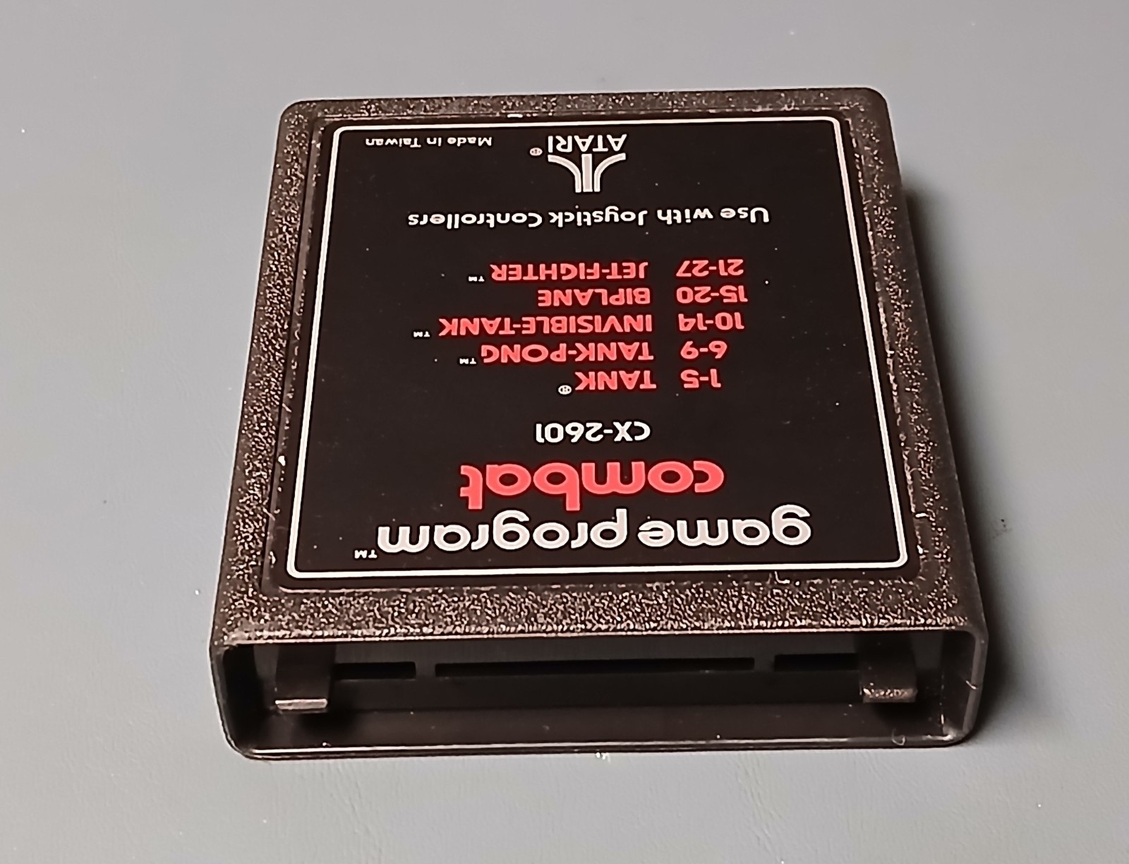 Atari 2600 Combat – Complete In Box (CIB) – With Manual And Catalog (B)