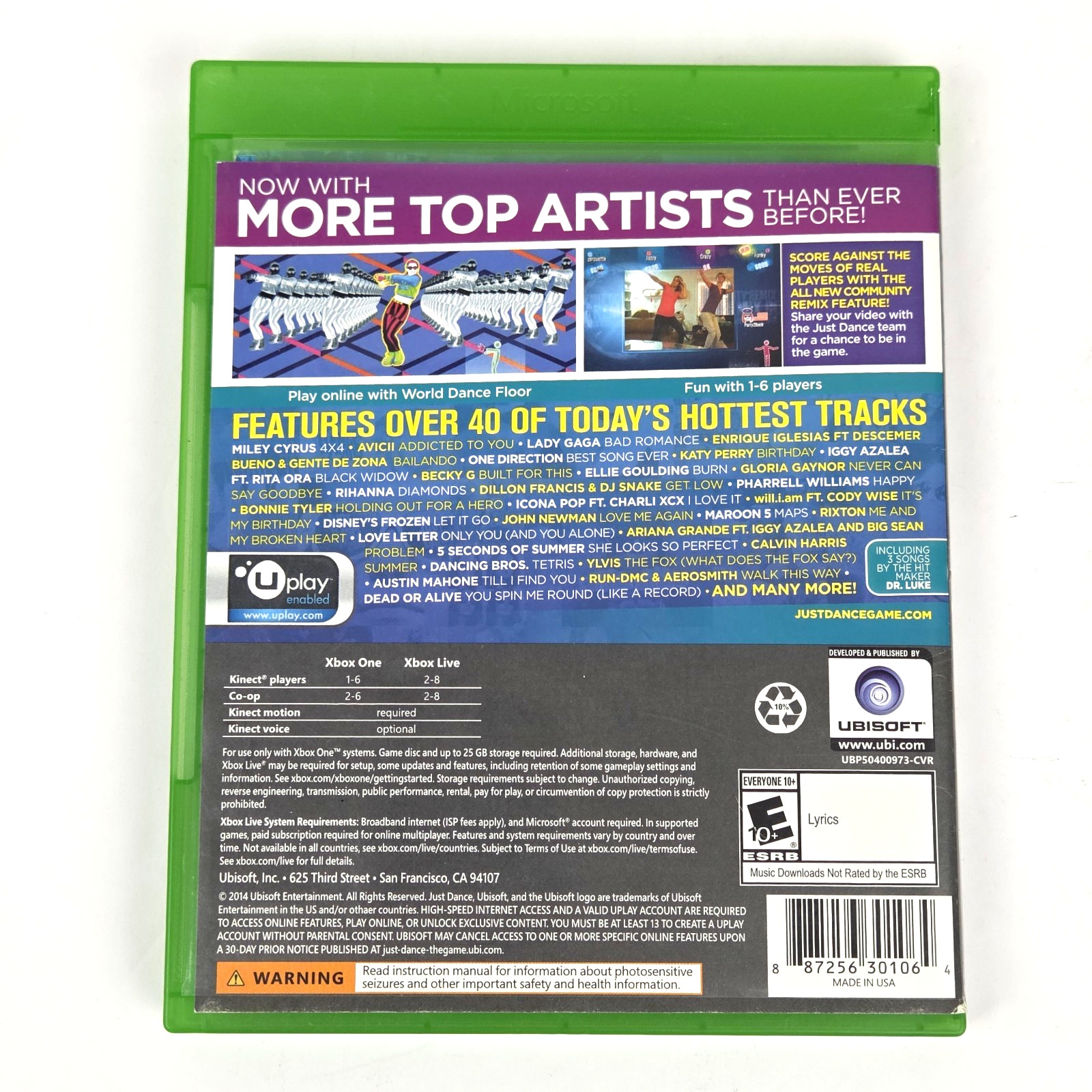 Just Dance 2015 (Microsoft Xbox One) CIB Complete