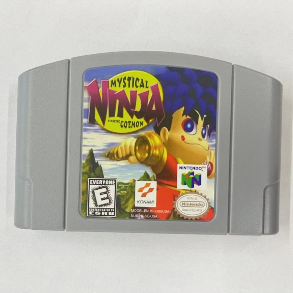 Mystical Ninja Starring Goemon – Nintendo 64 (N64) Highly collectible