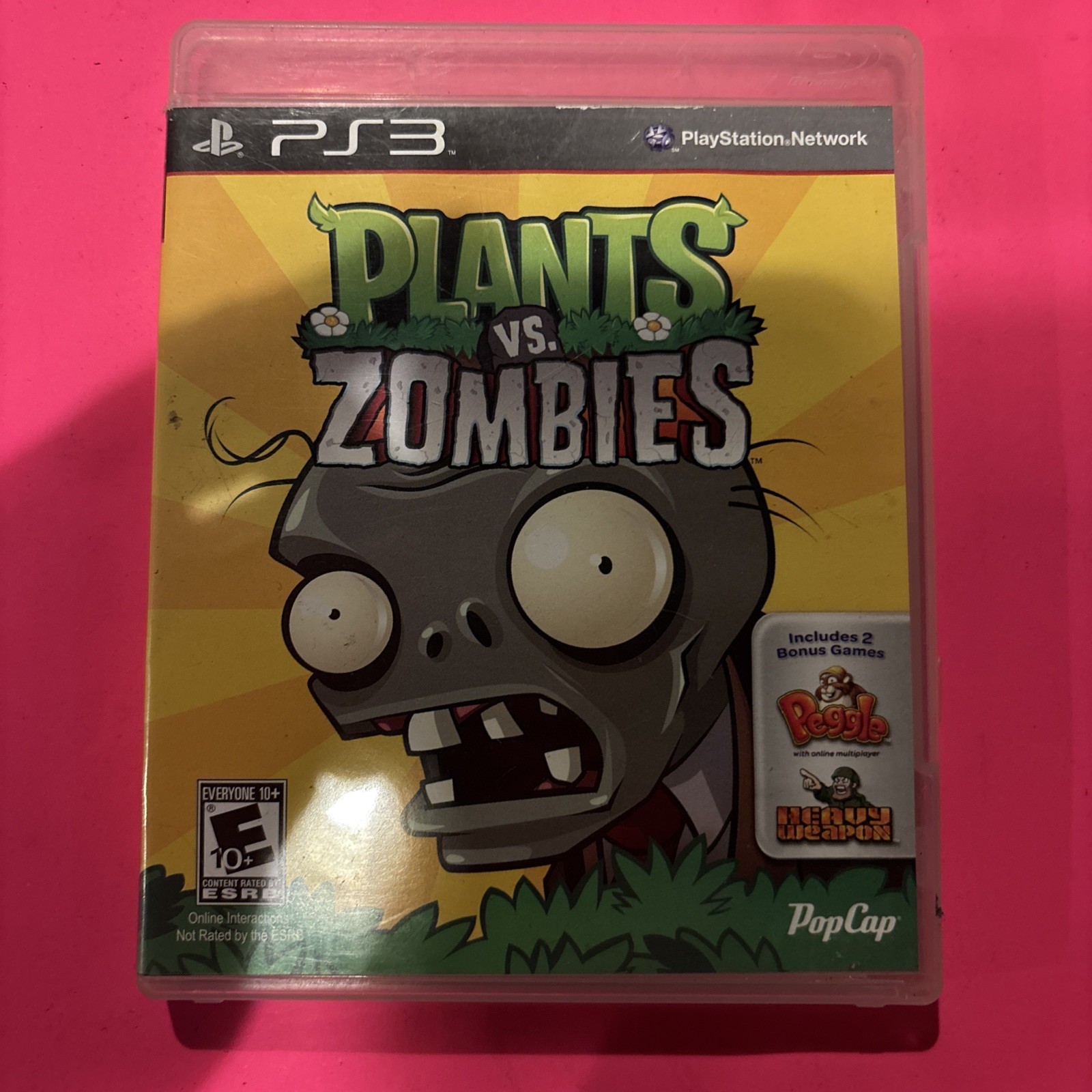 Plants Vs. Zombies – Sony PlayStation 3 CIB Mint