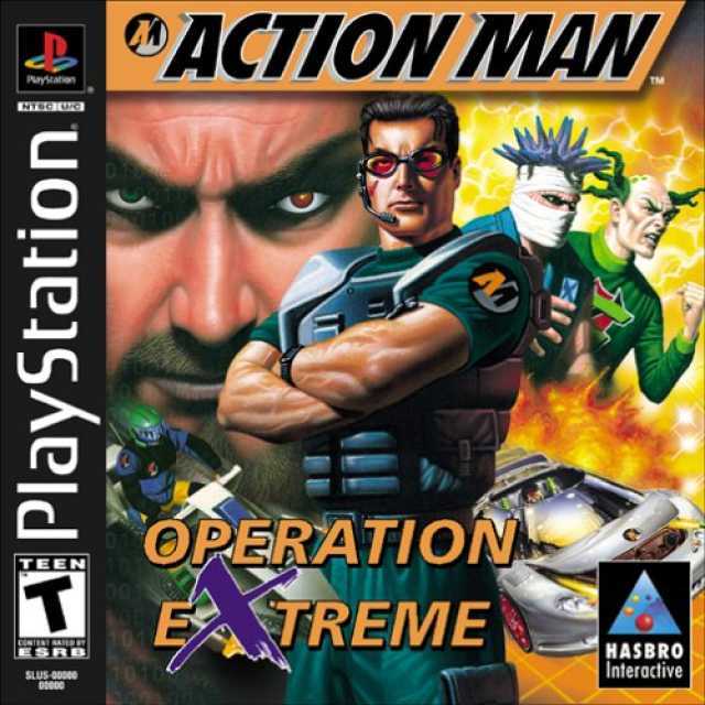 Action Man Operation Extreme PS1 Great Condition Complete Fast Shipping