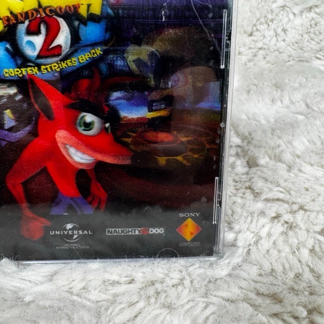 Crash Bandicoot 2: Cortex Strikes Back (Sony PlayStation) PS1 CIB HOLO Cover