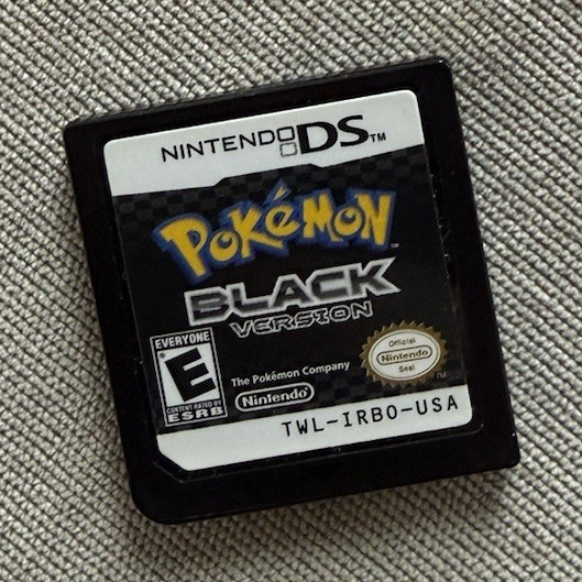 Nintendo Pokémon Black Version Nintendo DS Game E Rated NTSC-U/C Pokémon Series