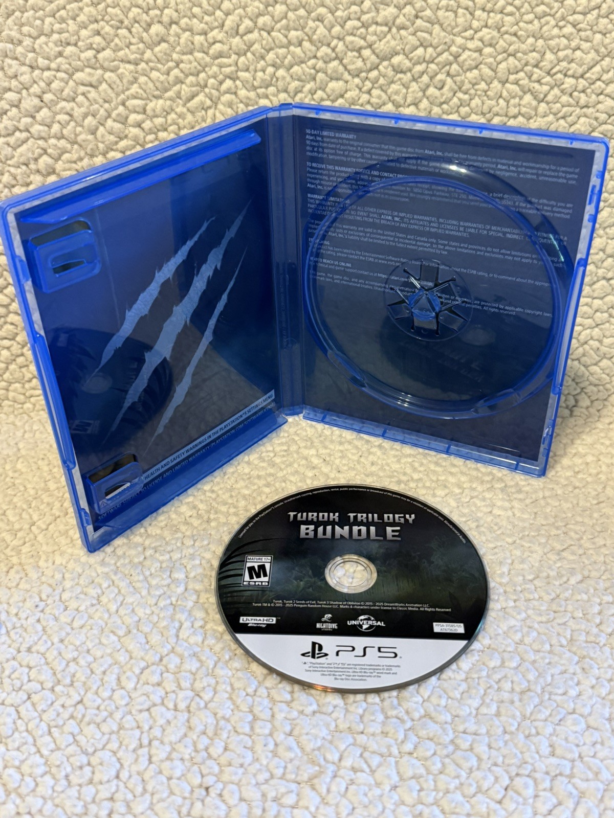 PS5 Turok Trilogy Bundle PlayStation Video Game (New, Read)