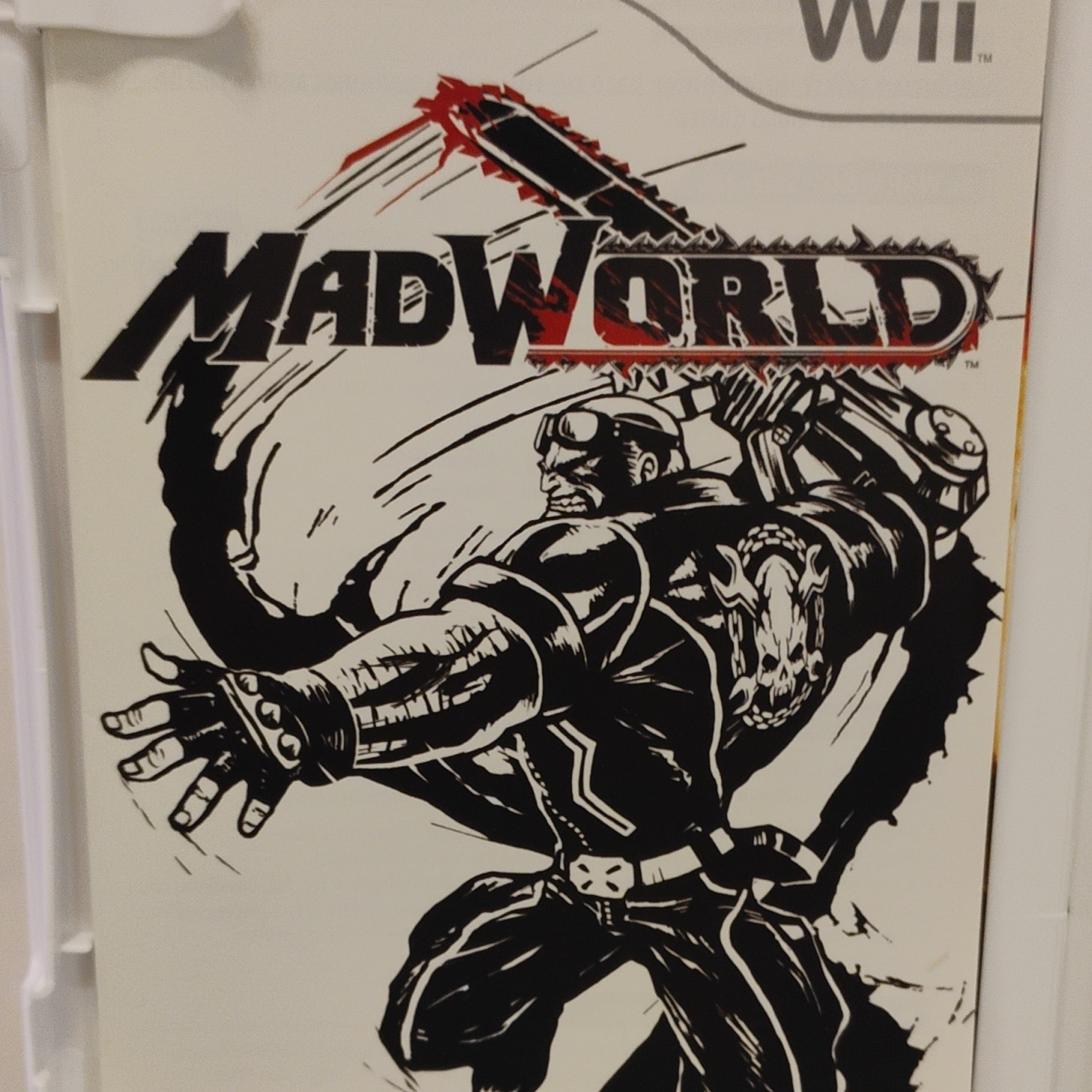 MadWorld (Nintendo Wii, 2009) SEGA Manual Multiplayer Action Beat ‘Em Up NTSC