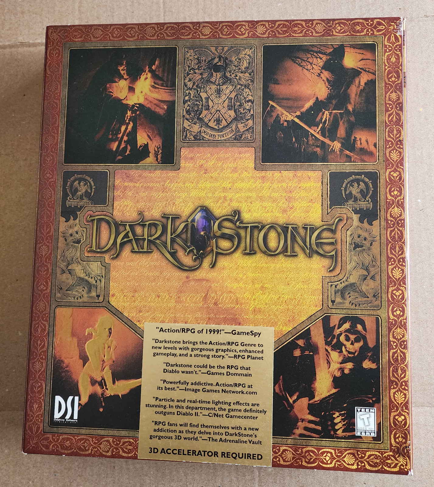 Darkstone (1999) PC Big Box NEW Factory Sealed US Retail  Action RPG Classic