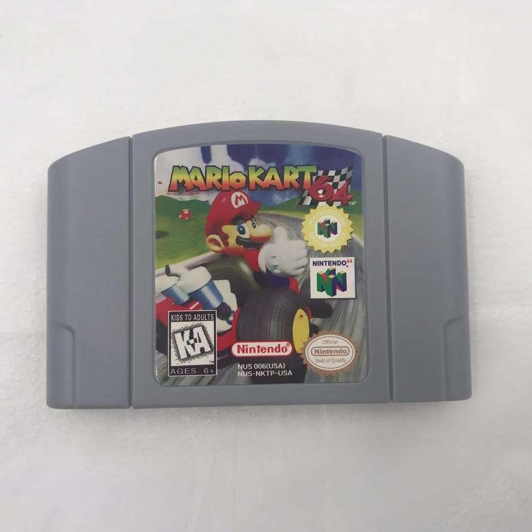 Mario Kart 64 – Nintendo 64 (N64) Exclusive release Vintage cartridge Brand new