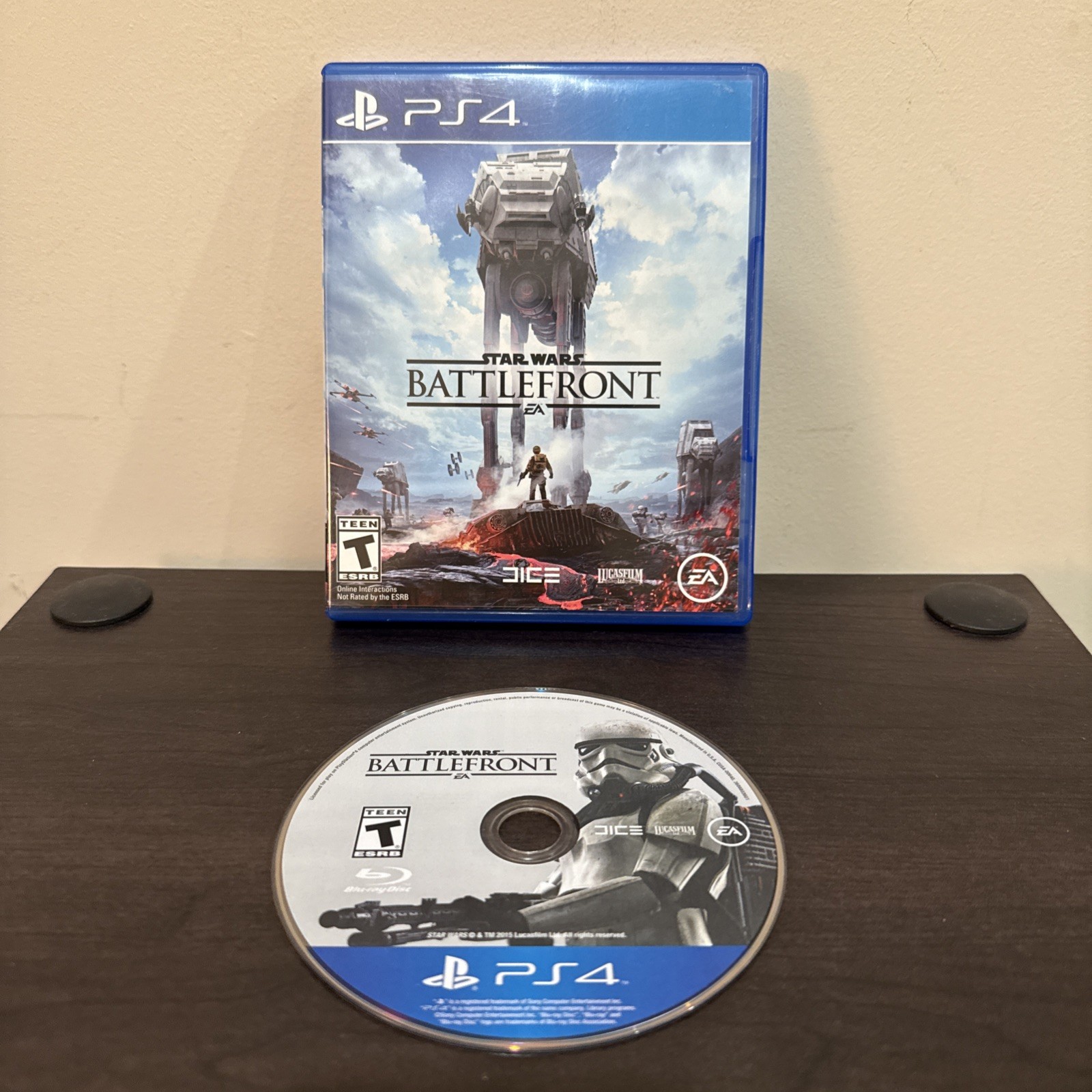 Star Wars: Battlefront (PlayStation 4, 2015) PS4 | Tested, No Manual, Clean Disc